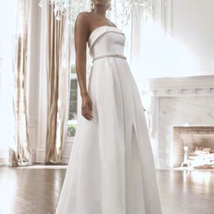 Sachin & Babi Brielle Gown Off White